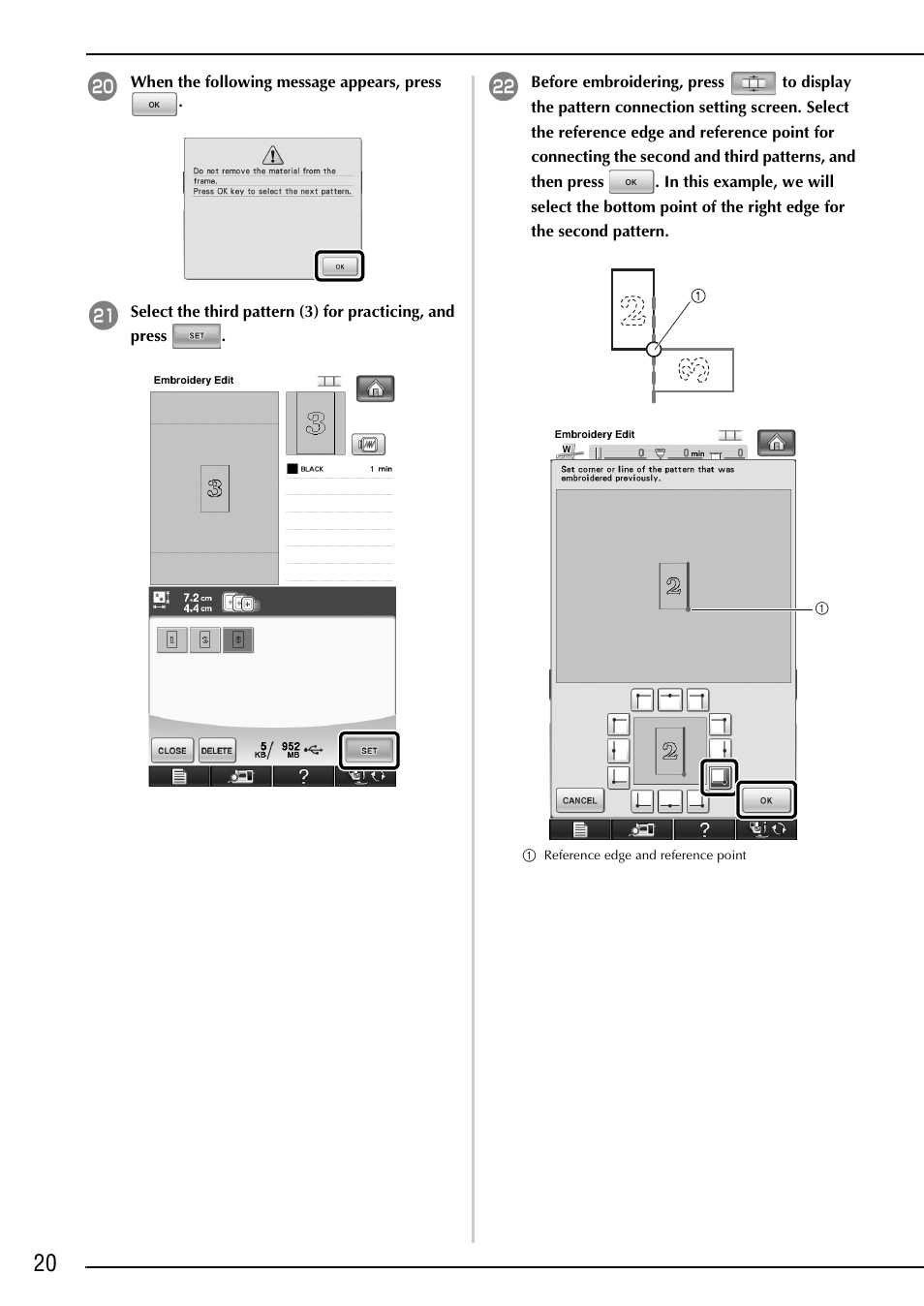Brother Innov-is 6000D User Manual | Page 21 / 37