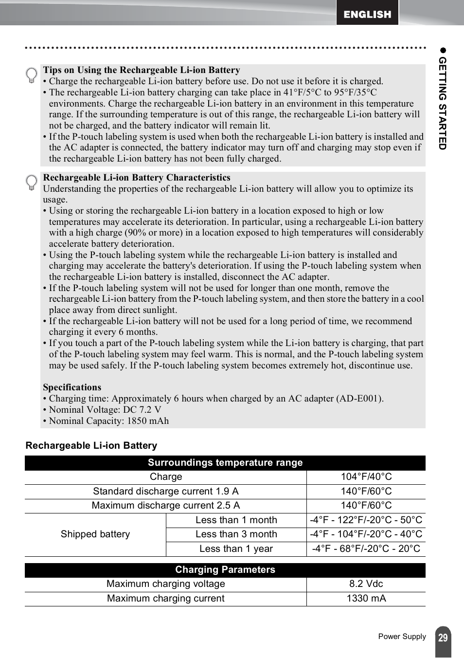 Brother PT-E550W User Manual | Page 29 / 50