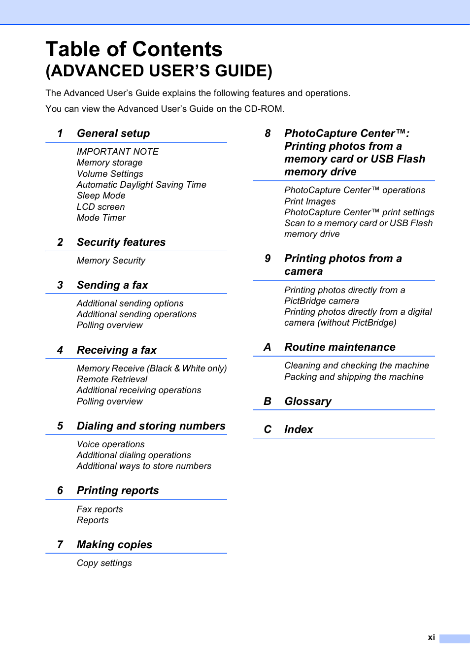 Brother MFC-J835DW User Manual | Page 13 / 154