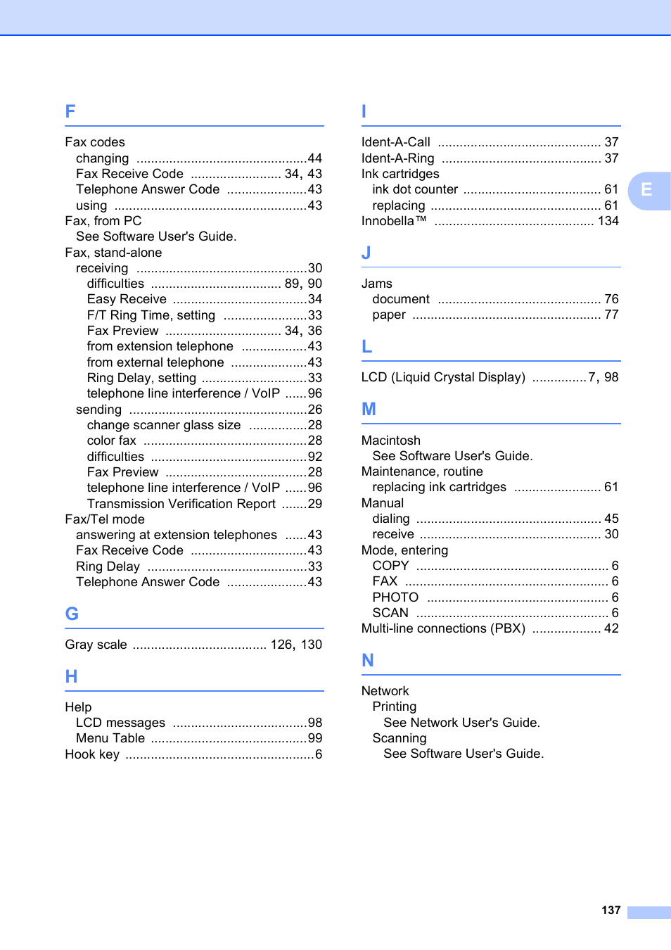Brother MFC-J835DW User Manual | Page 151 / 154
