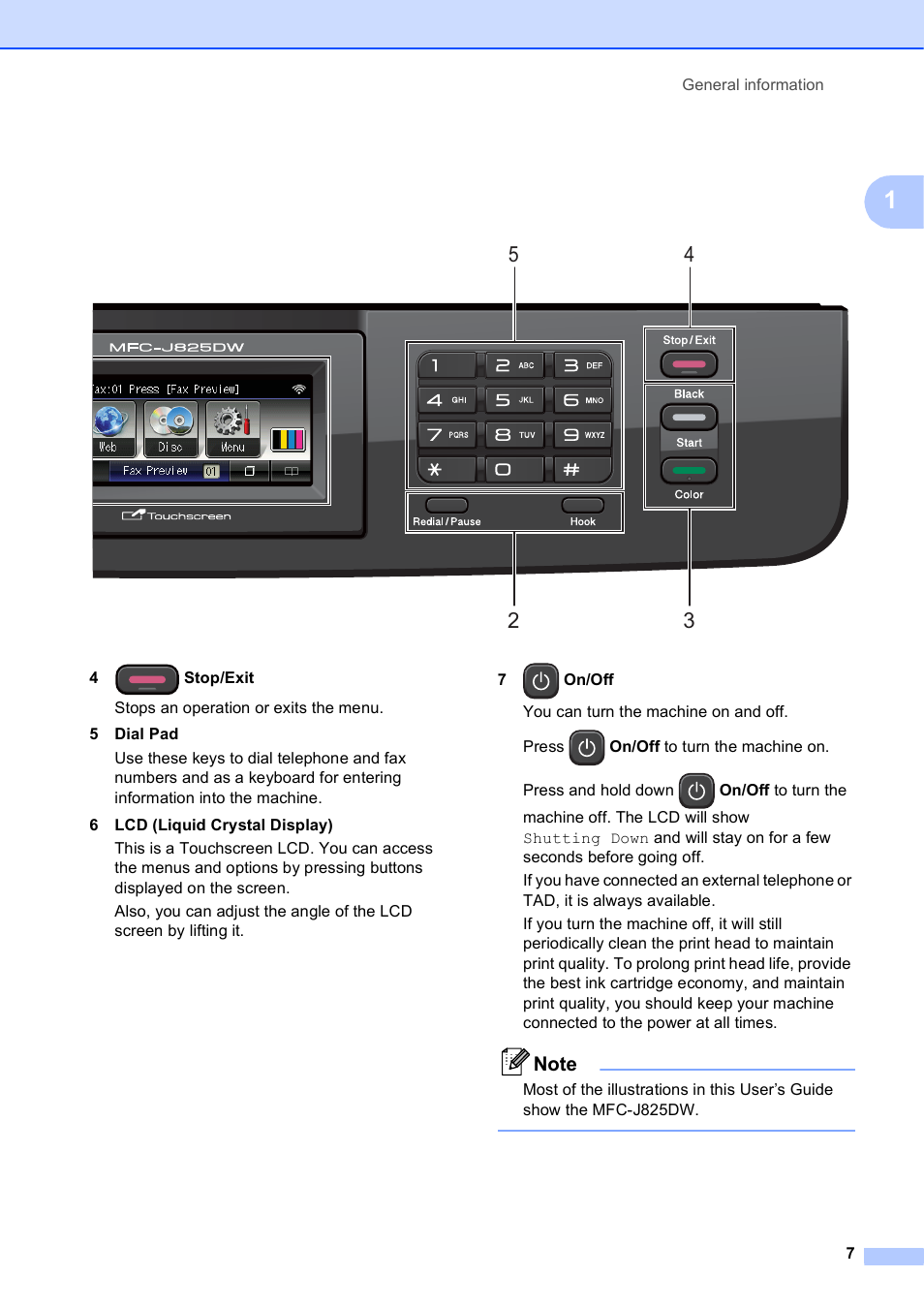 Brother MFC-J835DW User Manual | Page 21 / 154