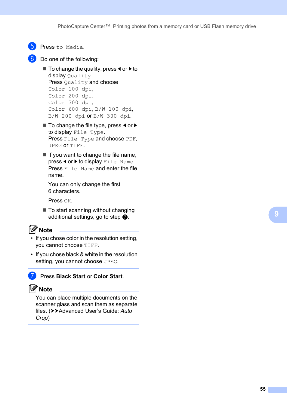 Brother MFC-J835DW User Manual | Page 69 / 154