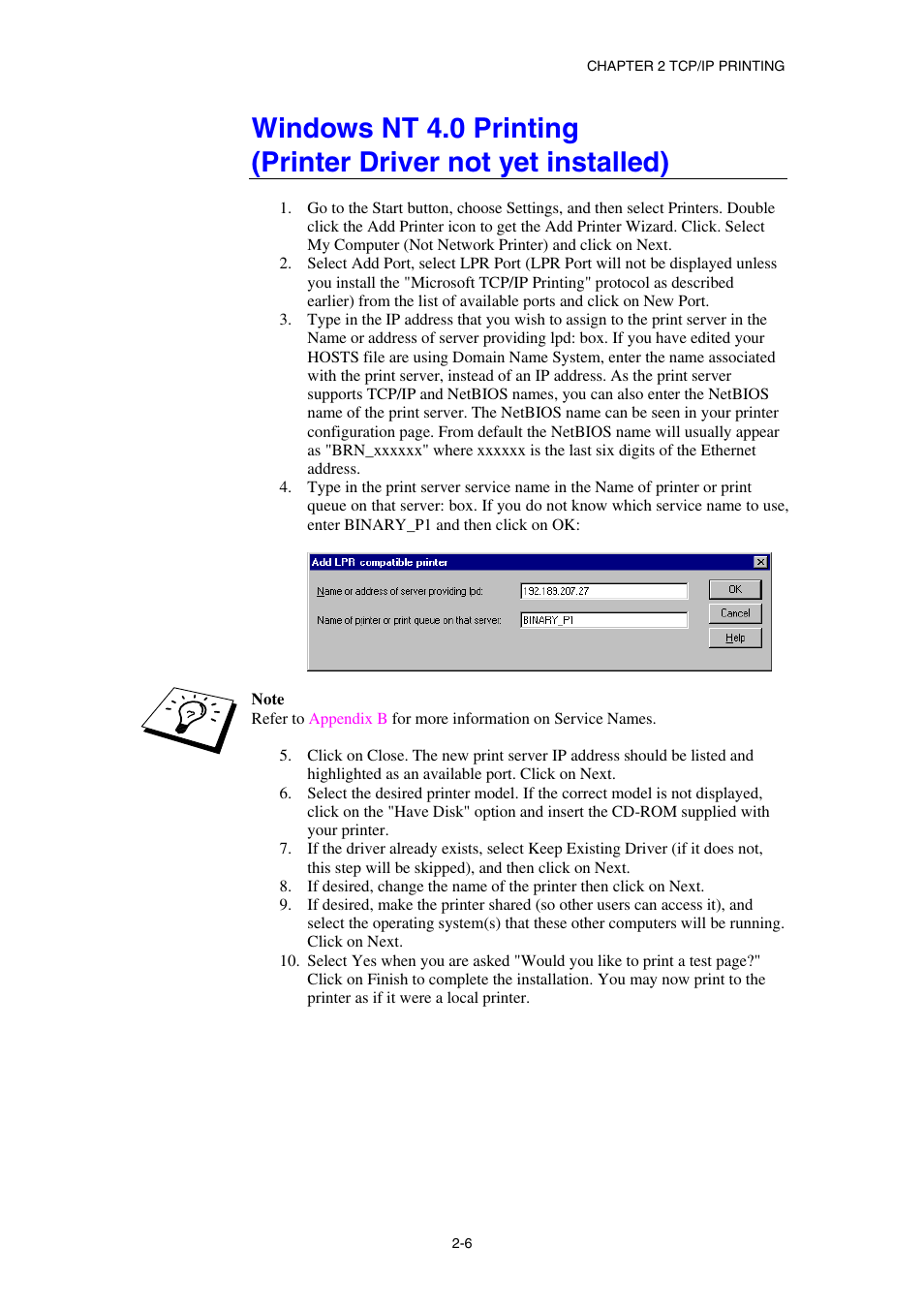 Brother HL-1870N User Manual | Page 35 / 149