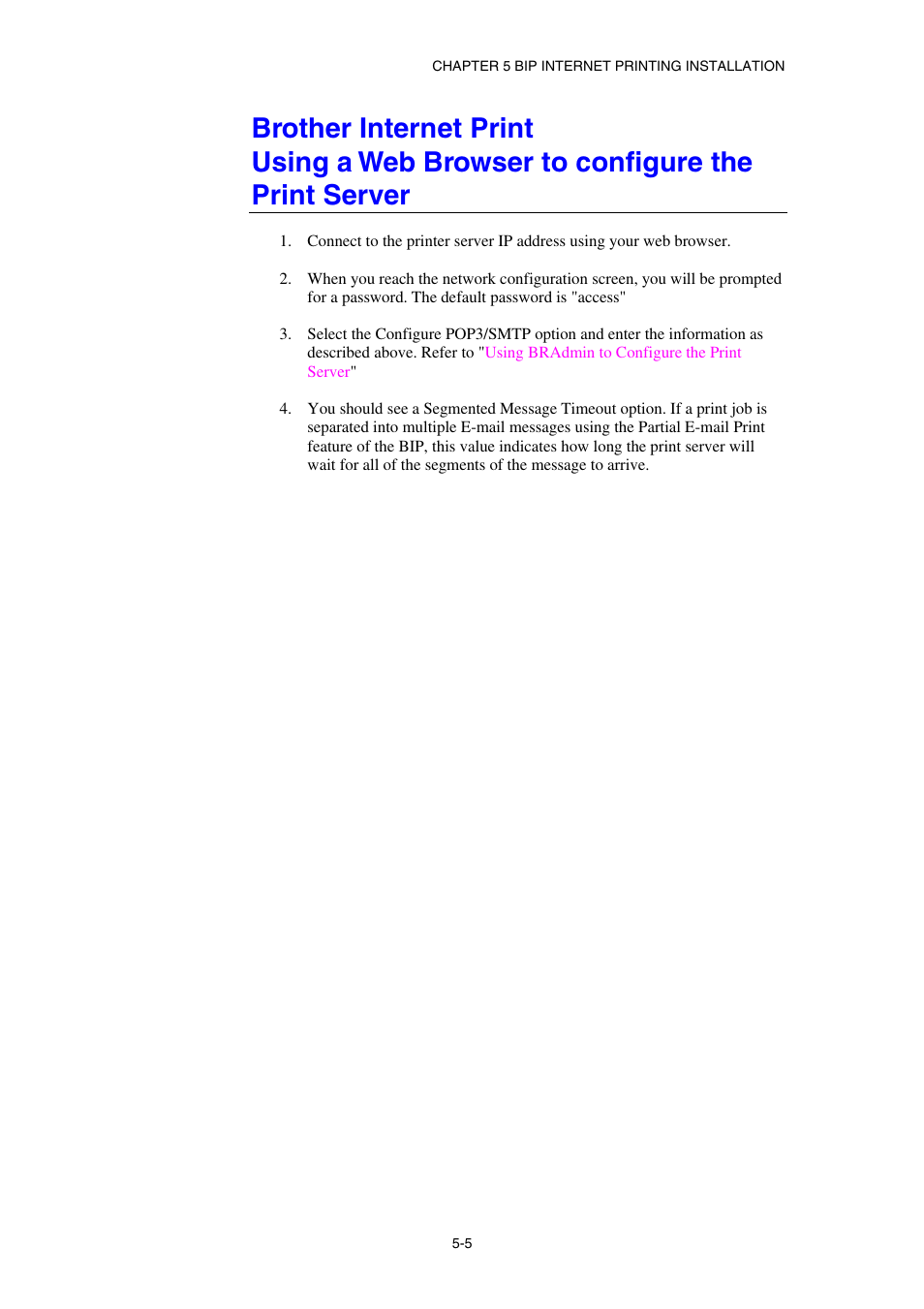 Brother HL-1870N User Manual | Page 58 / 149