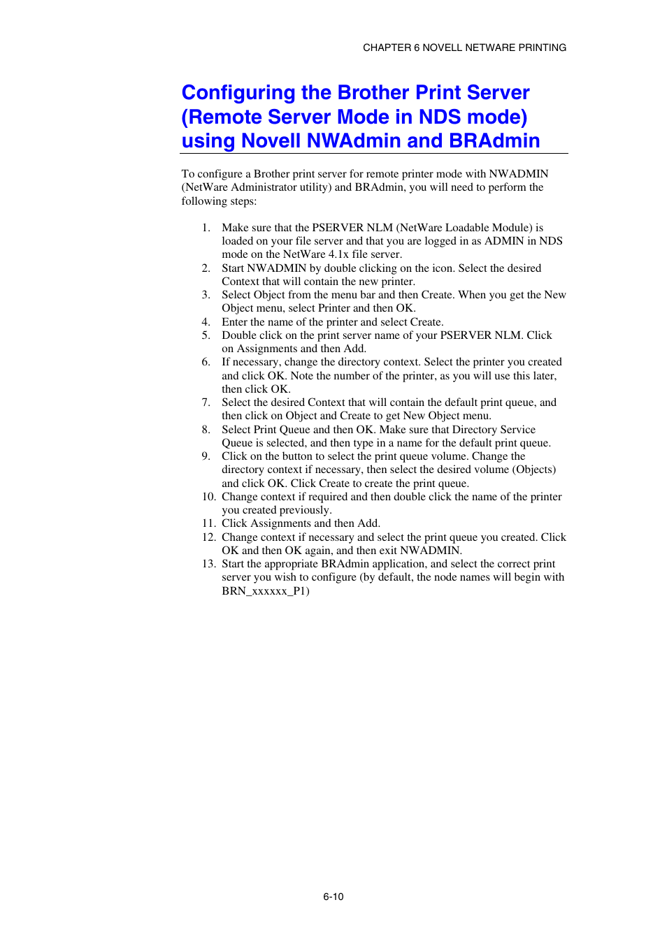 Brother HL-1870N User Manual | Page 74 / 149