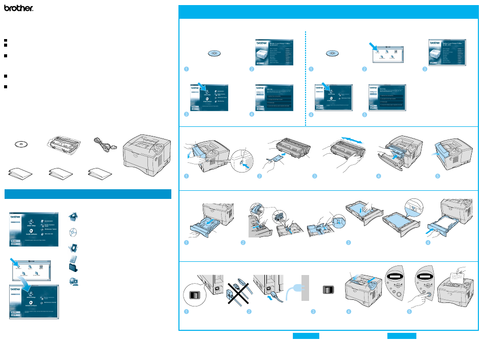 Brother HL-1850 User Manual | 2 pages