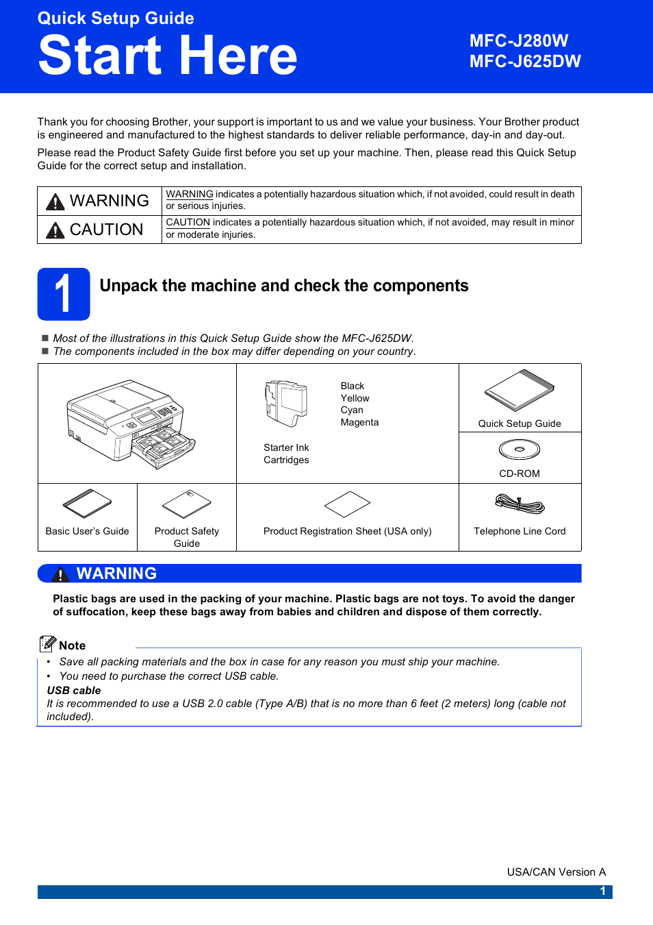 Brother MFC-J625DW User Manual | 36 pages