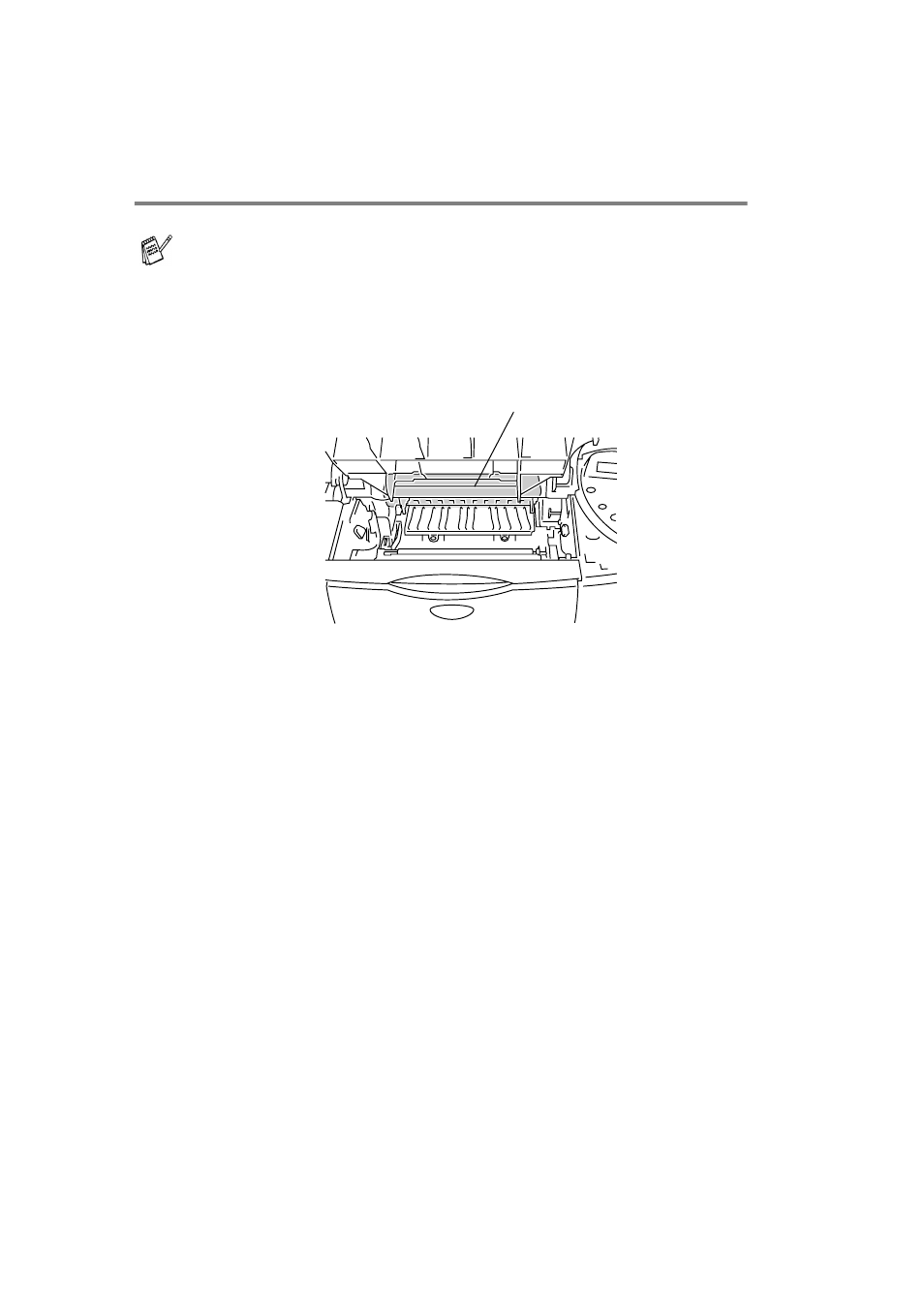 Cleaning the inside of the printer, Cleaning the inside of the printer -14 | Brother HL-7050N User Manual | Page 163 / 253