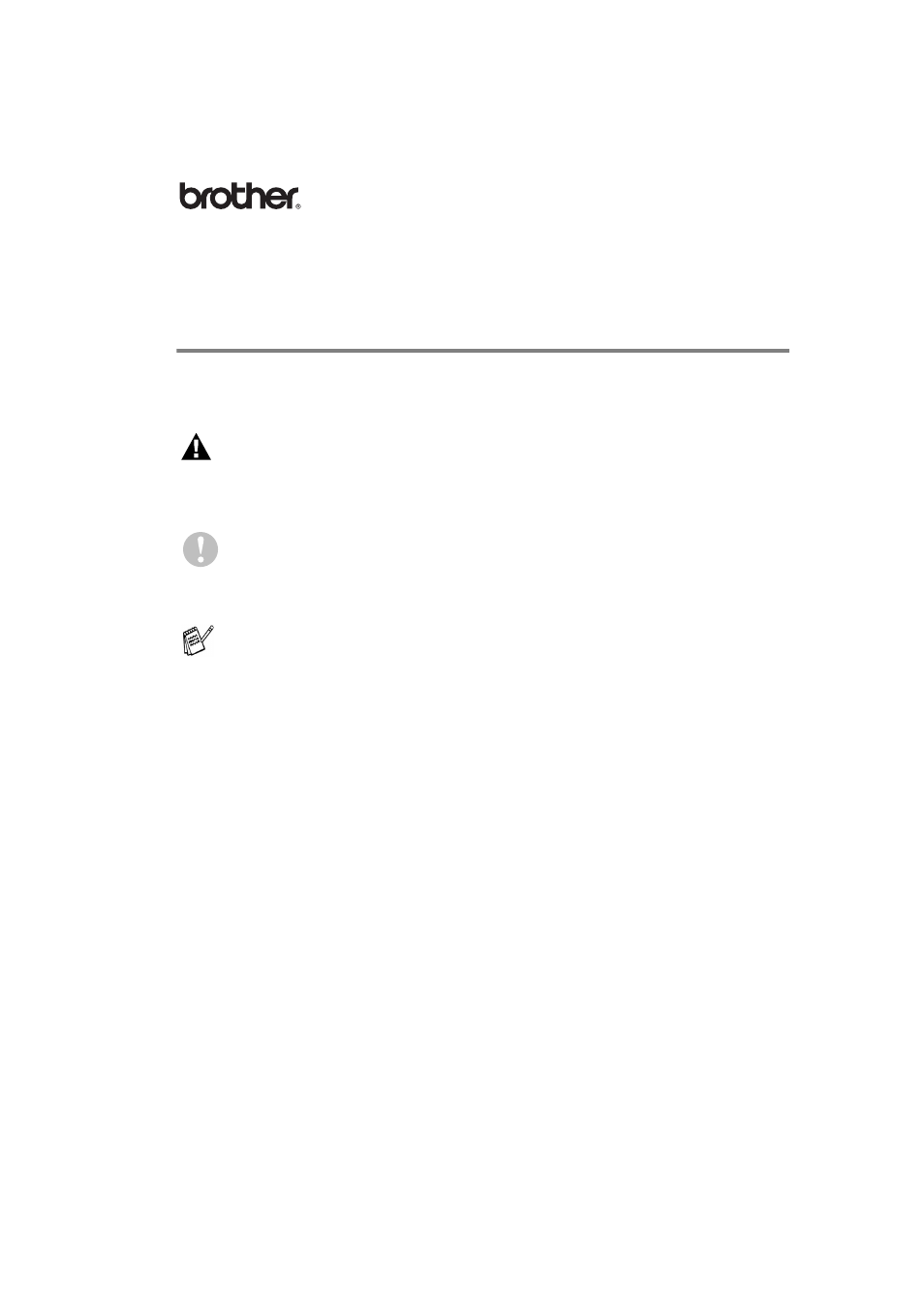 Definitions of warnings, cautions and notes, Hl-7050 series | Brother HL-7050N User Manual | Page 2 / 253