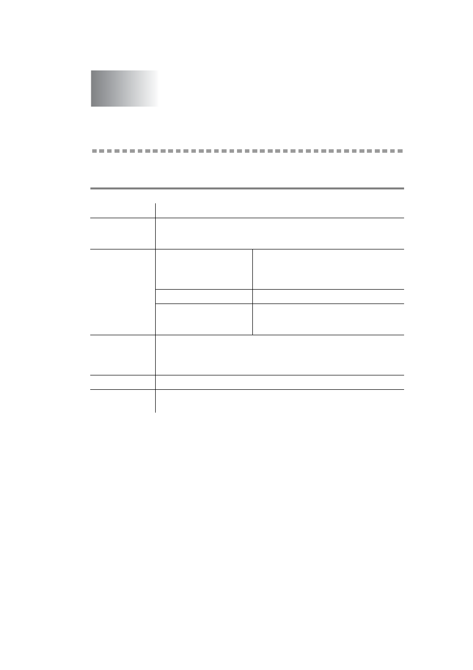 Appendix, Printer specifications, Printing | Brother HL-7050N User Manual | Page 200 / 253