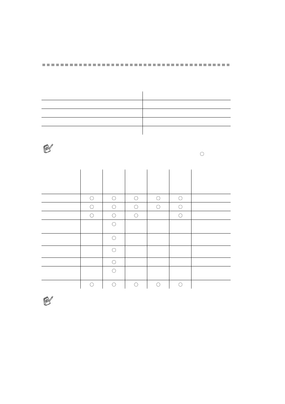 Paper specifications, A - 6, The lcd names for the paper trays are as follows | Brother HL-7050N User Manual | Page 205 / 253