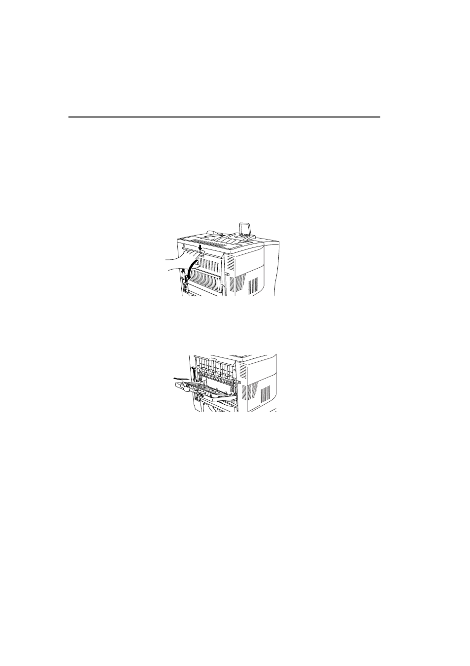 Printing to the face-up output tray, Face-up printing) -40 | Brother HL-7050N User Manual | Page 59 / 253