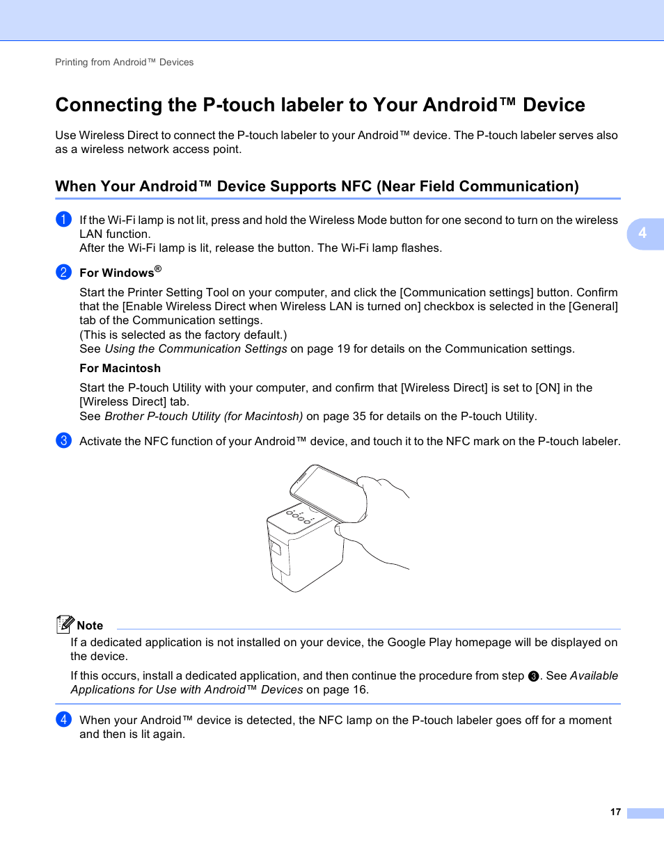 Brother PT-P750W User Manual | Page 22 / 59