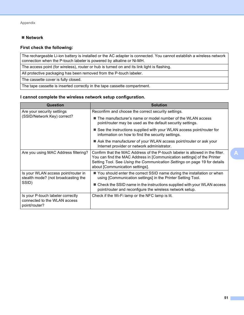 Brother PT-P750W User Manual | Page 56 / 59