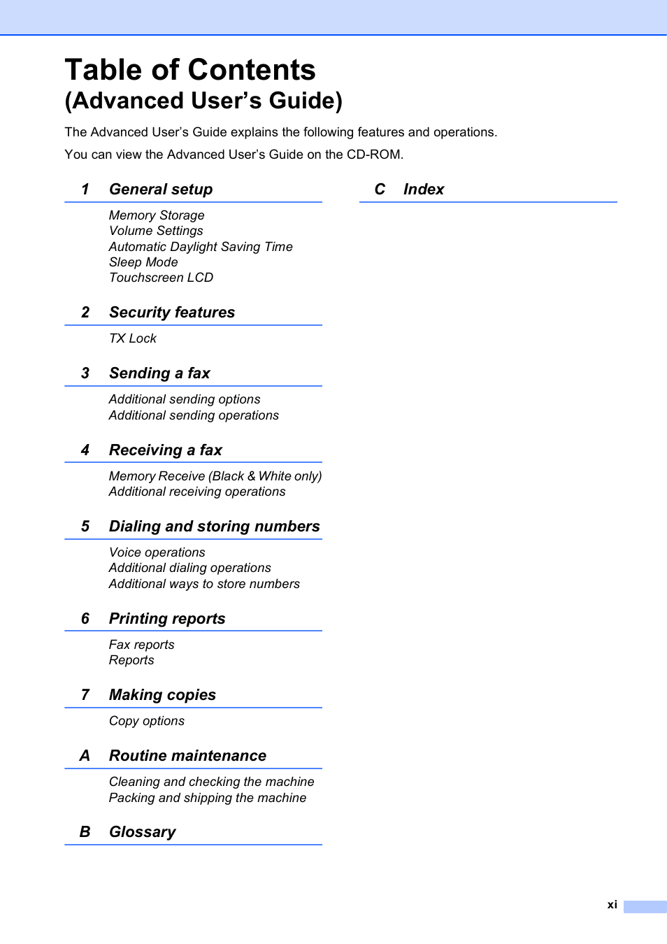 Brother MFC-J285DW User Manual | Page 13 / 143