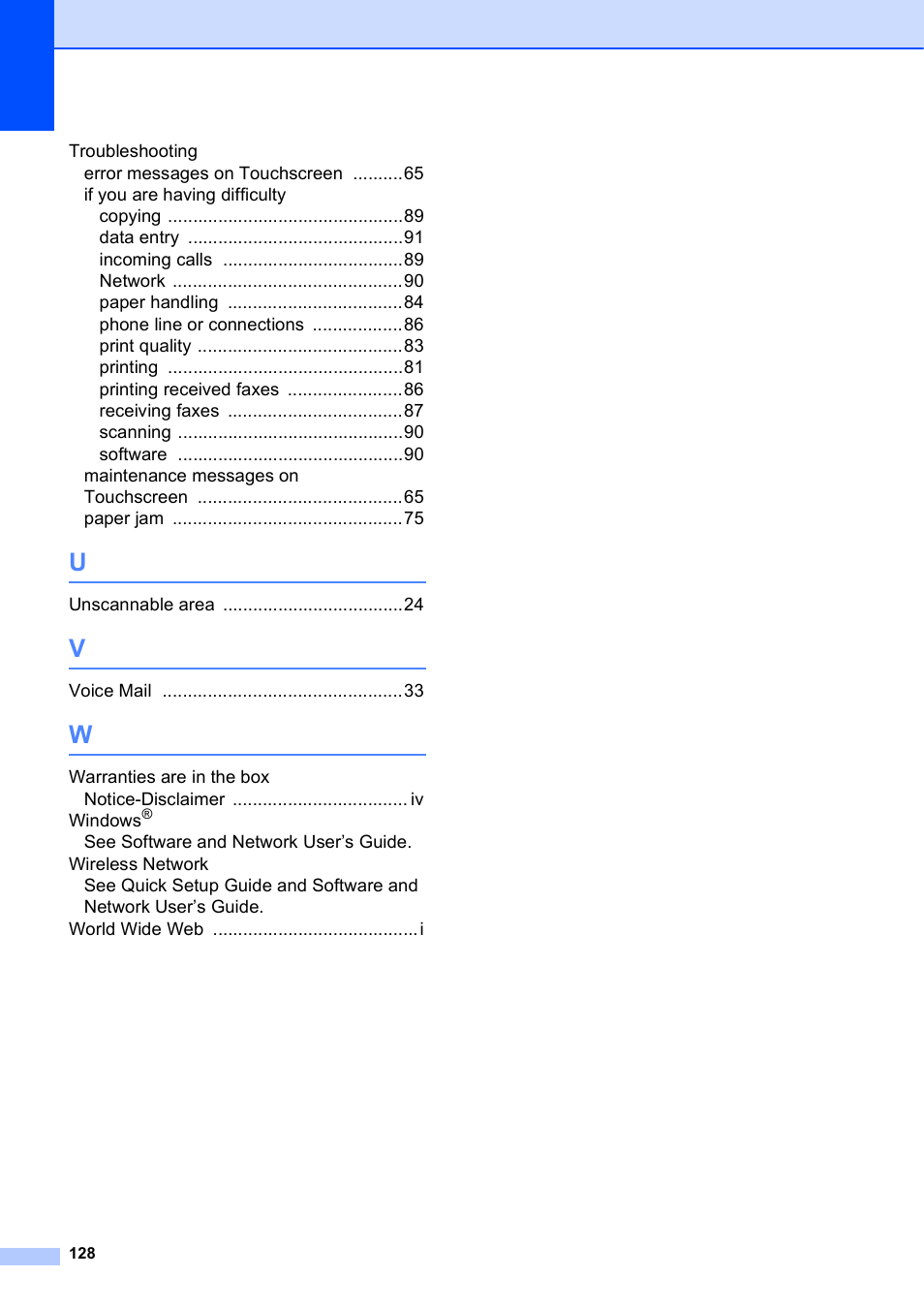 Brother MFC-J285DW User Manual | Page 142 / 143