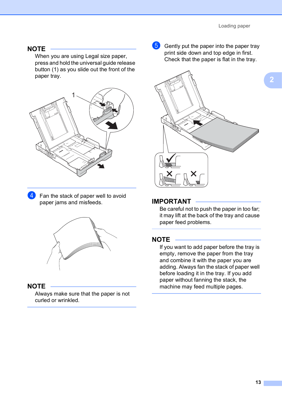 Important | Brother MFC-J285DW User Manual | Page 27 / 143