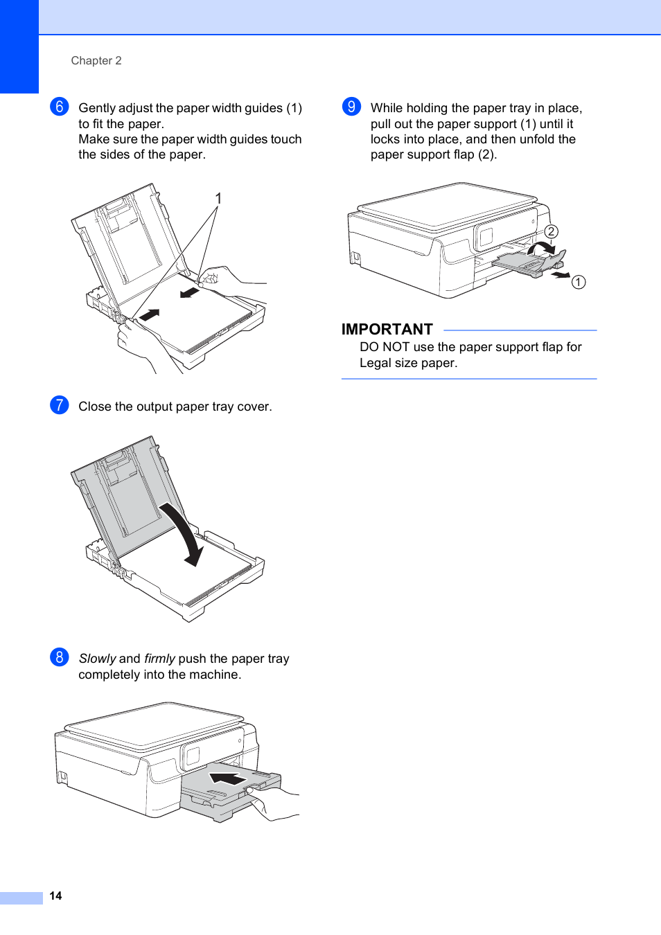 Important | Brother MFC-J285DW User Manual | Page 28 / 143