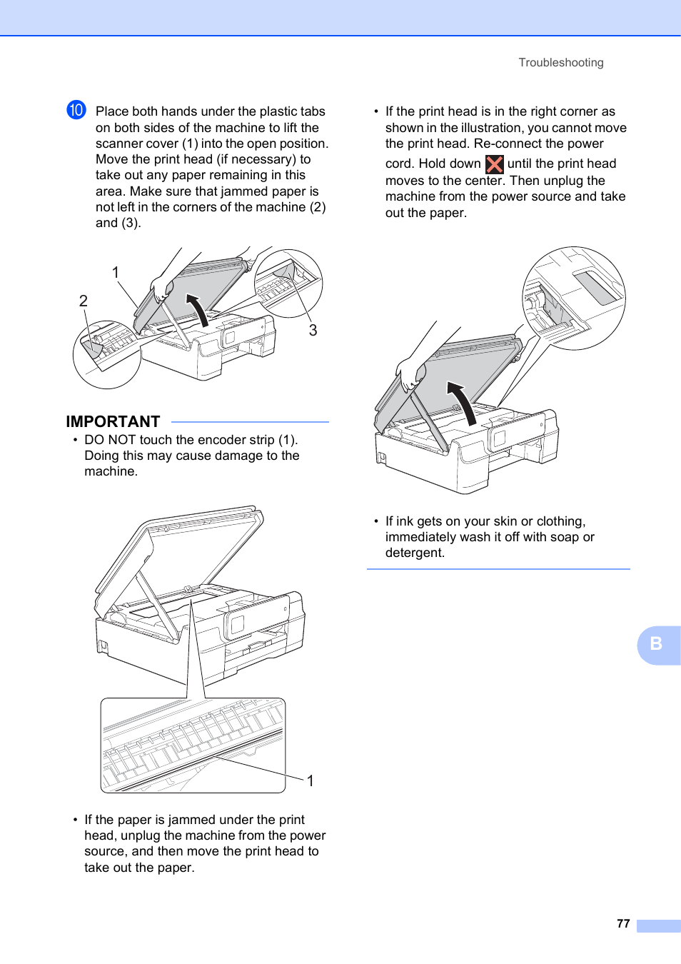 Important | Brother MFC-J285DW User Manual | Page 91 / 143