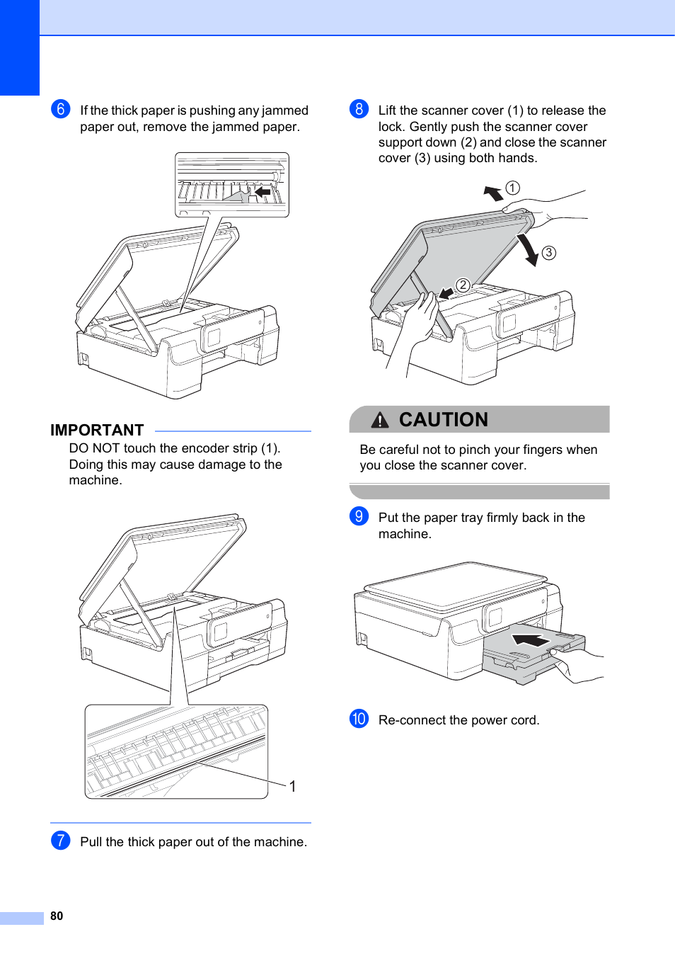 Caution, Important | Brother MFC-J285DW User Manual | Page 94 / 143