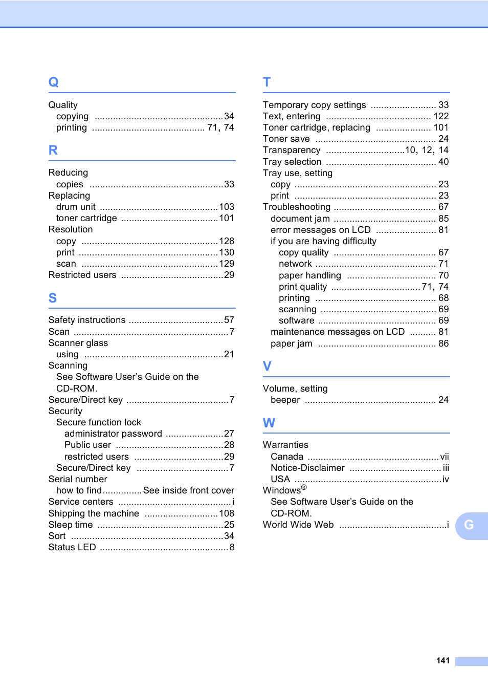Brother DCP-8085DN User Manual | Page 154 / 156