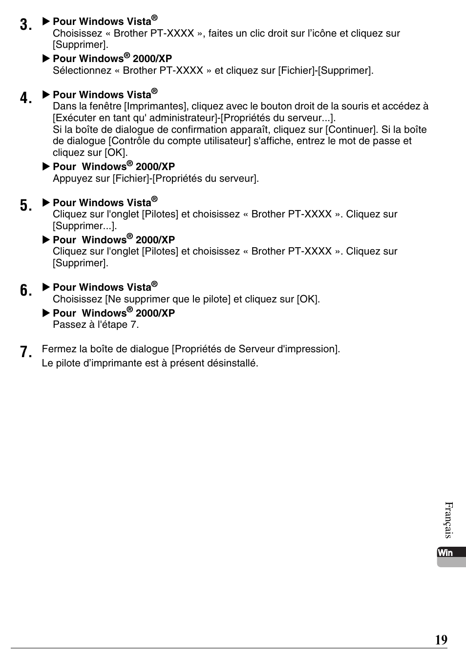 Brother PT-2700 User Manual | Page 20 / 58