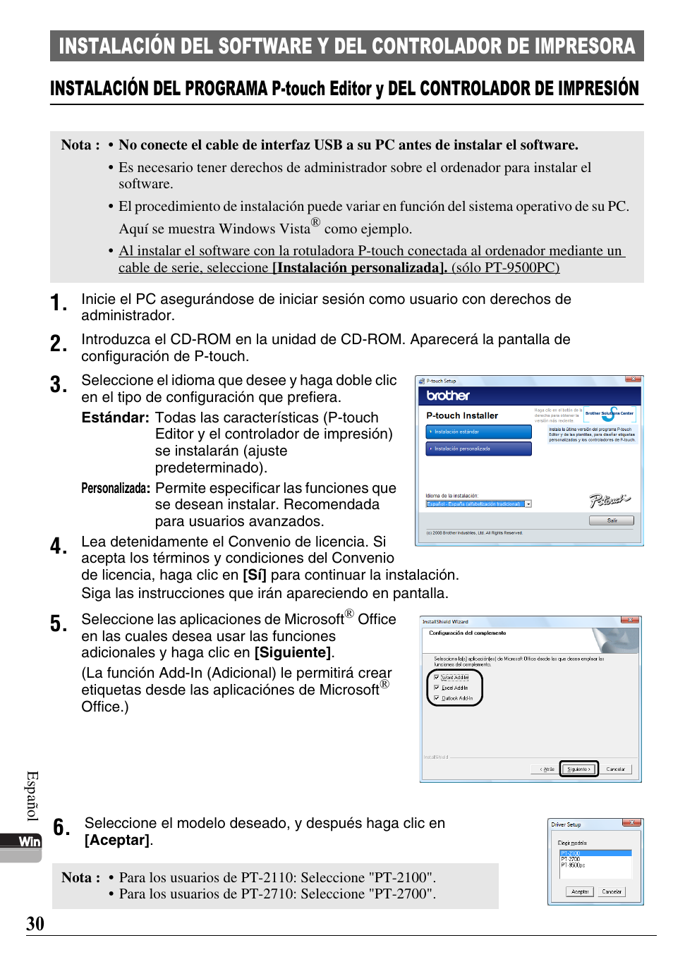 Brother PT-2700 User Manual | Page 31 / 58