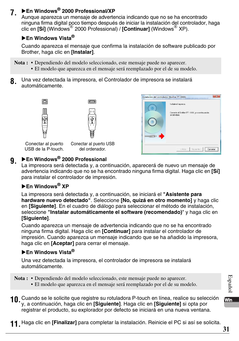 Brother PT-2700 User Manual | Page 32 / 58