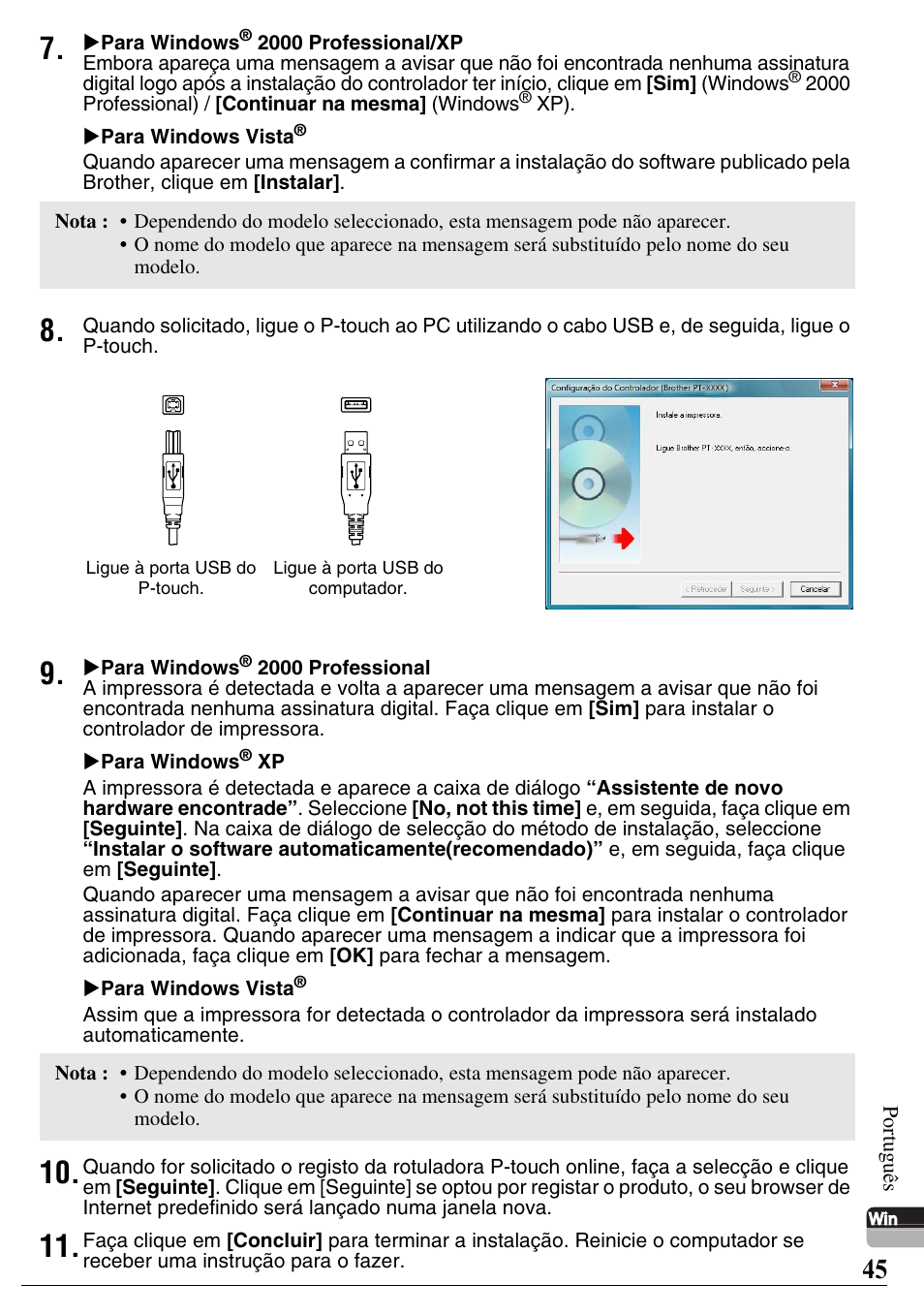 Brother PT-2700 User Manual | Page 46 / 58