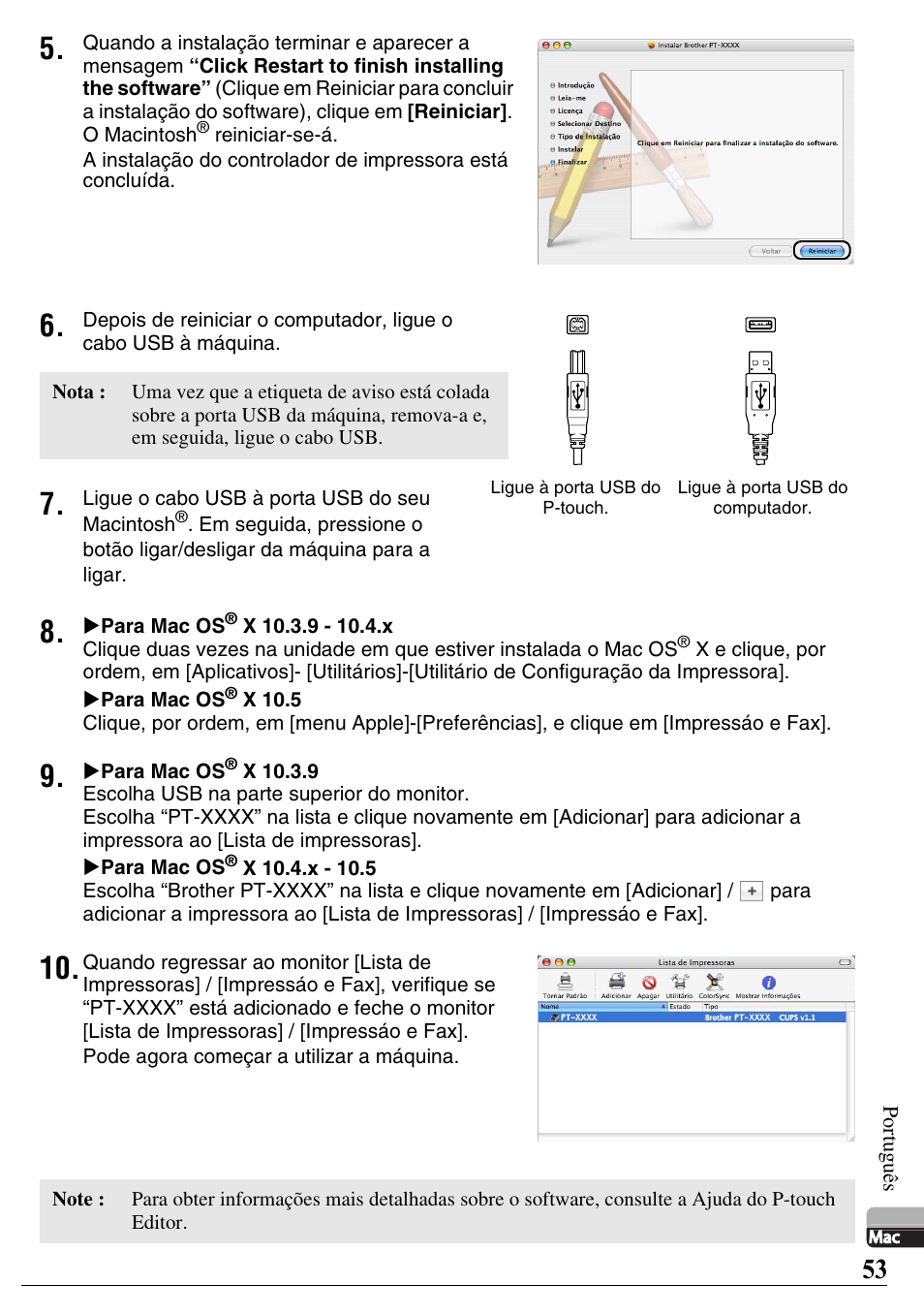 Brother PT-2700 User Manual | Page 54 / 58