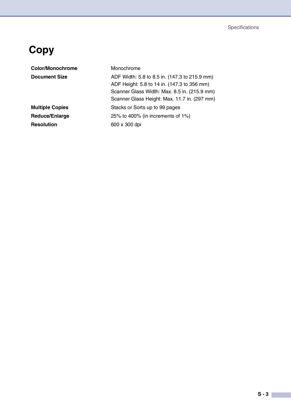 Copy | Brother MFC-7820N User Manual | Page 141 / 156