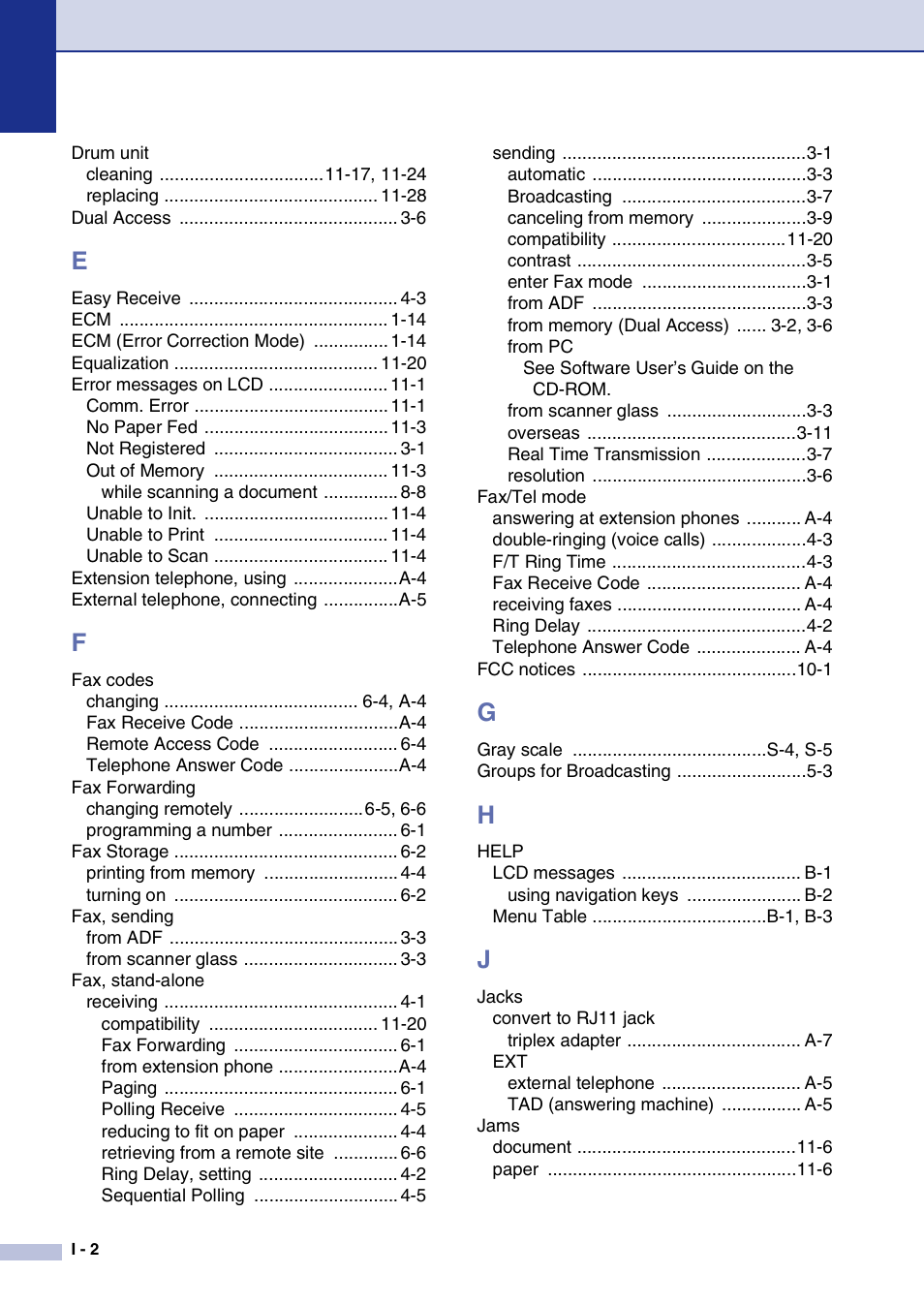 Brother MFC-7820N User Manual | Page 150 / 156