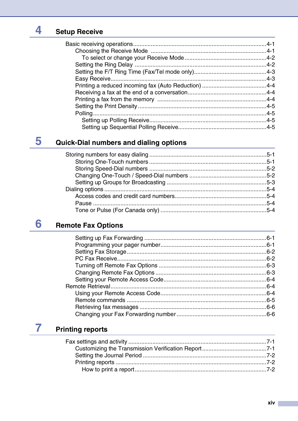 Brother MFC-7820N User Manual | Page 16 / 156