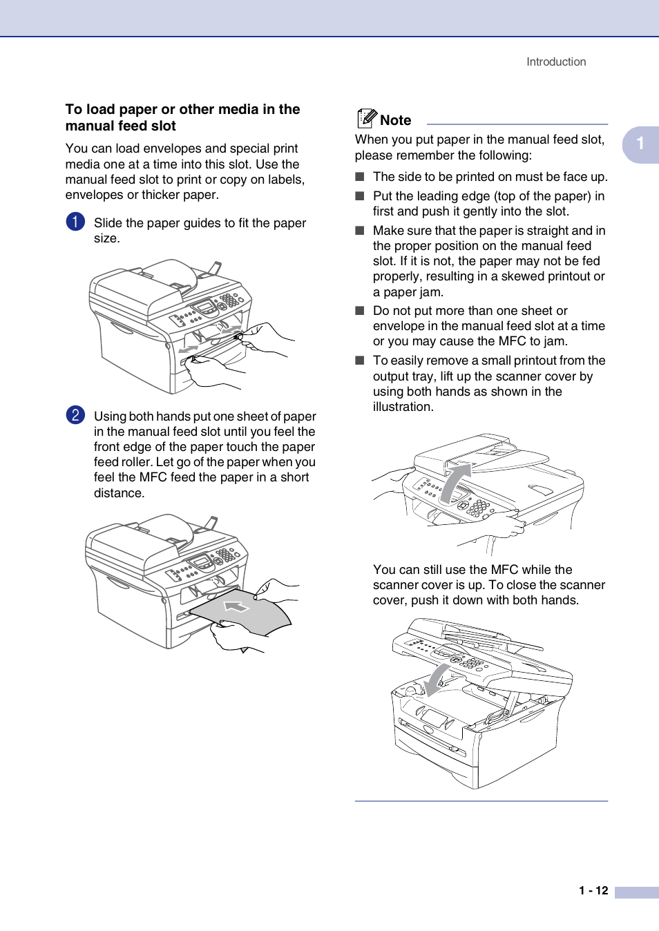 Brother MFC-7820N User Manual | Page 31 / 156