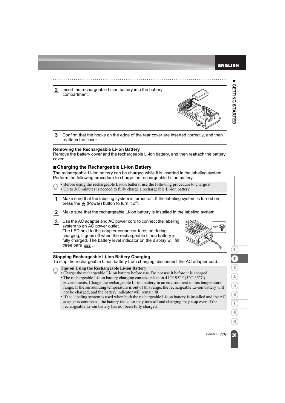 Brother PT-E300 User Manual | Page 23 / 61