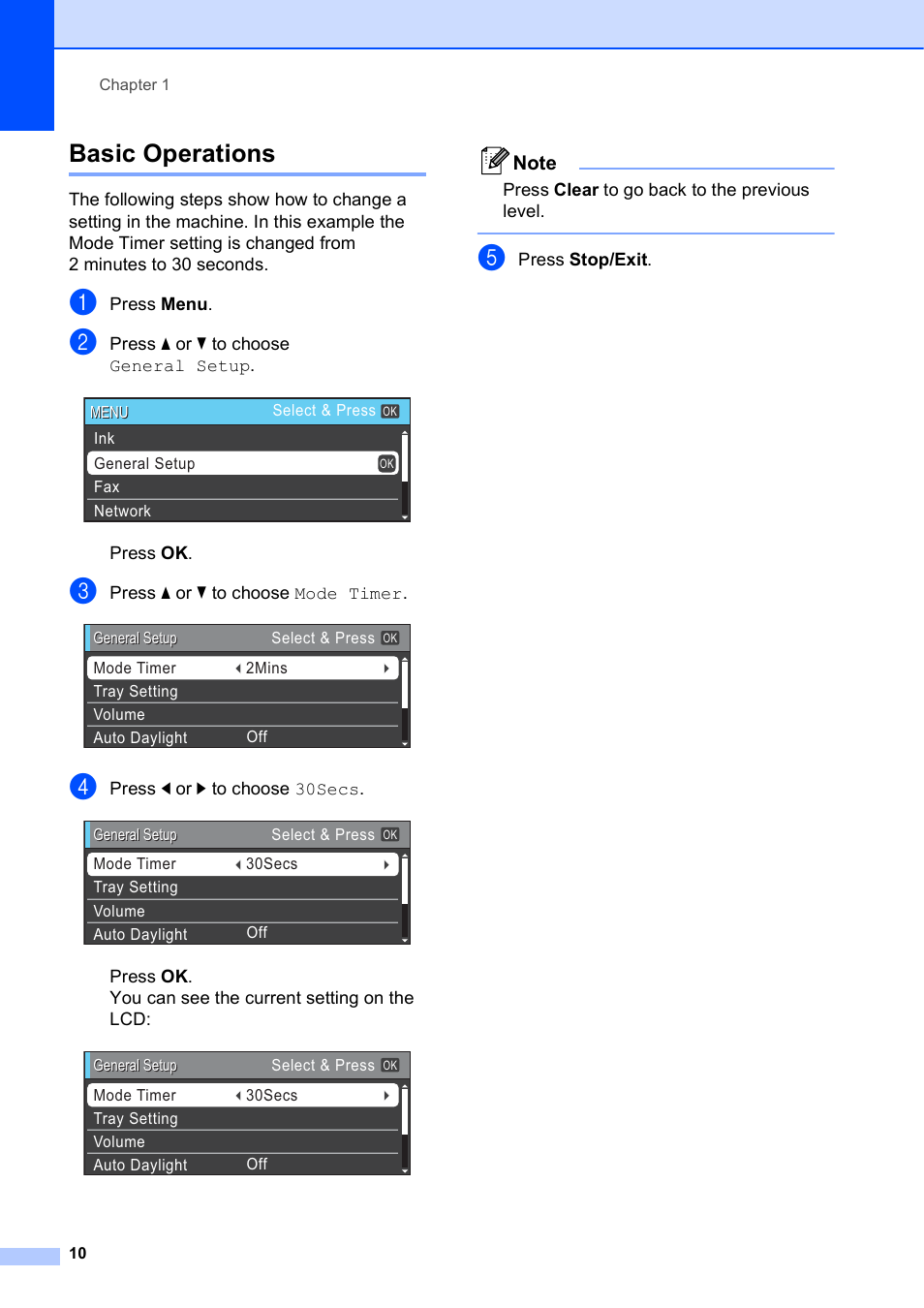 Basic operations | Brother MFC J6510DW User Manual | Page 24 / 163