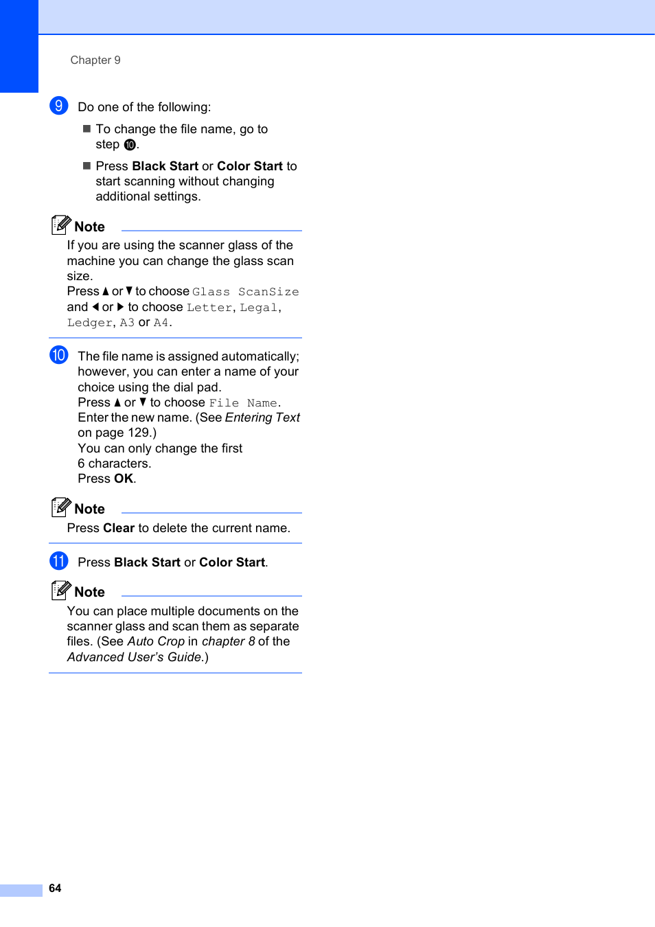 Brother MFC J6510DW User Manual | Page 78 / 163