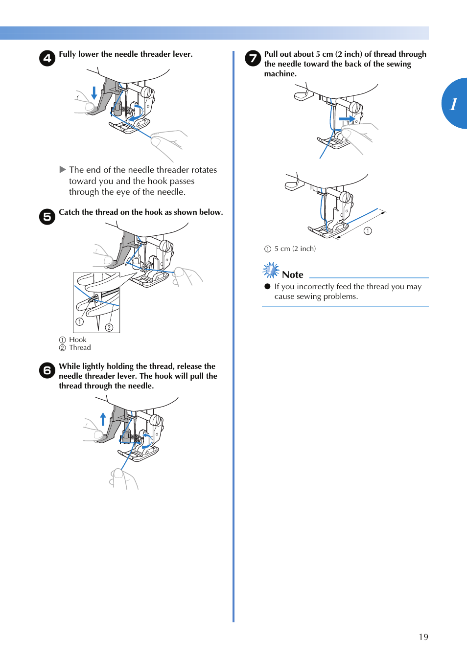 Brother SQ9050 User Manual | Page 21 / 80