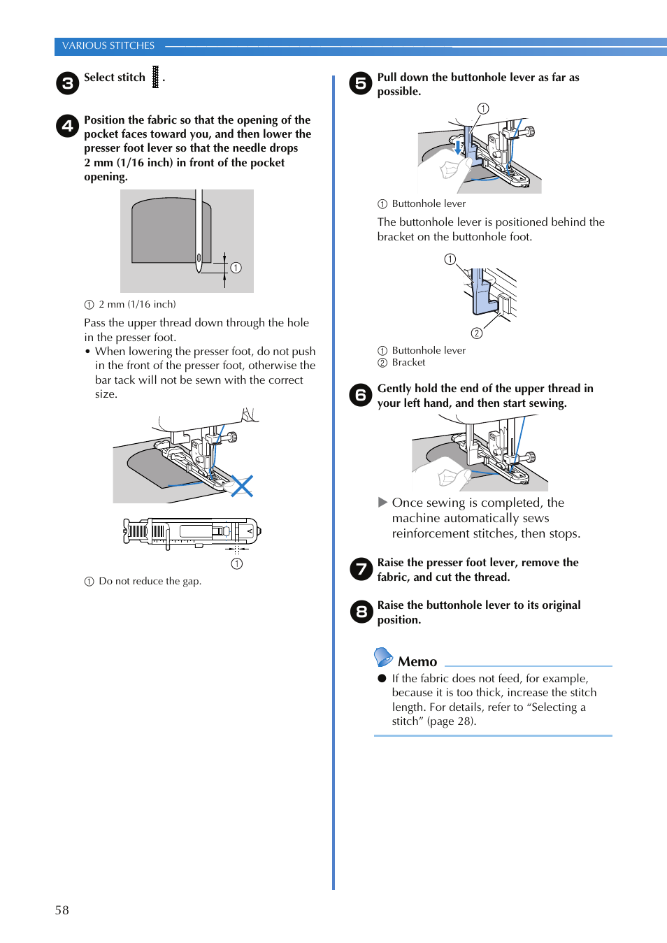 Brother SQ9050 User Manual | Page 60 / 80