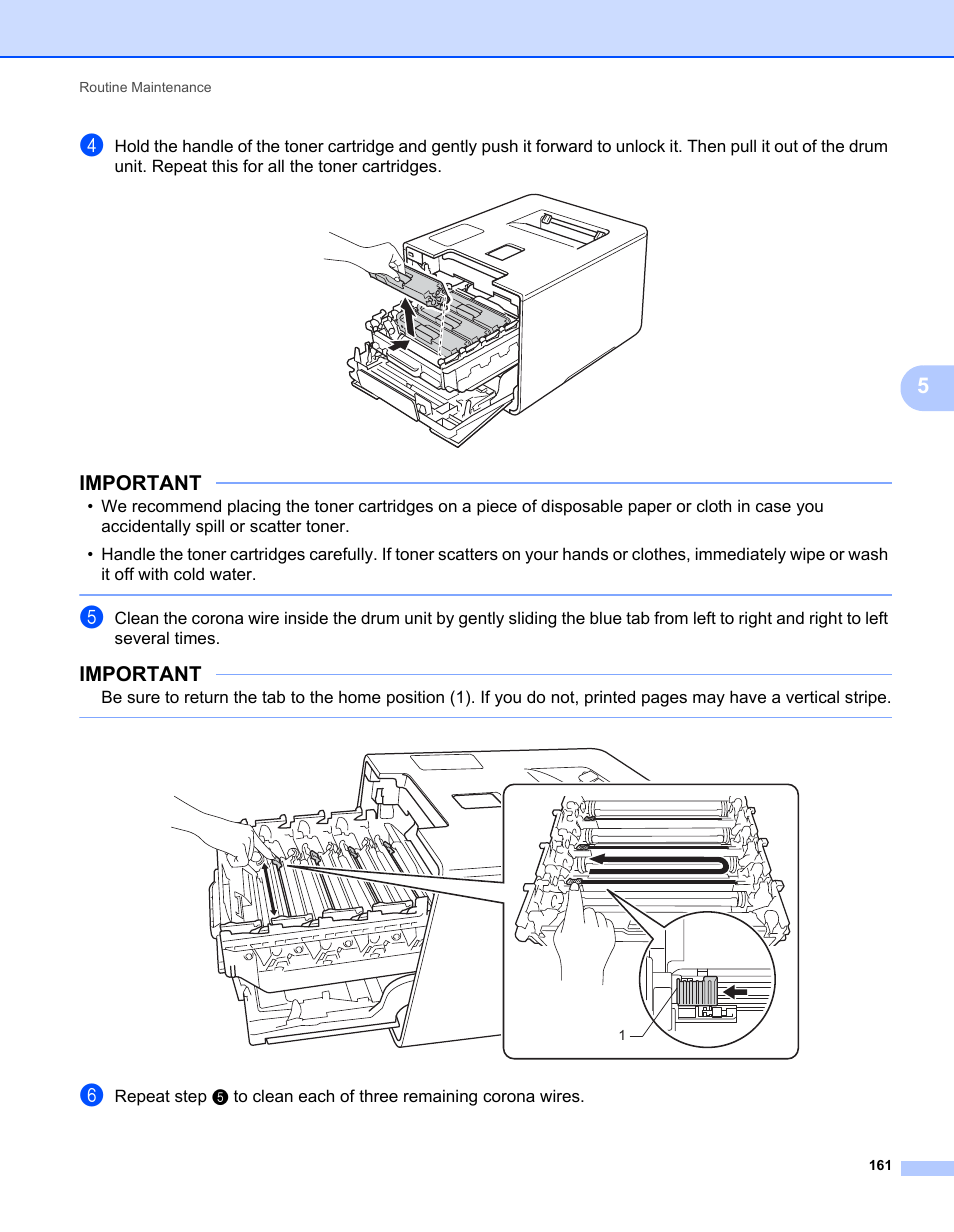 Important | Brother HL-L9200CDWT User Manual | Page 168 / 228