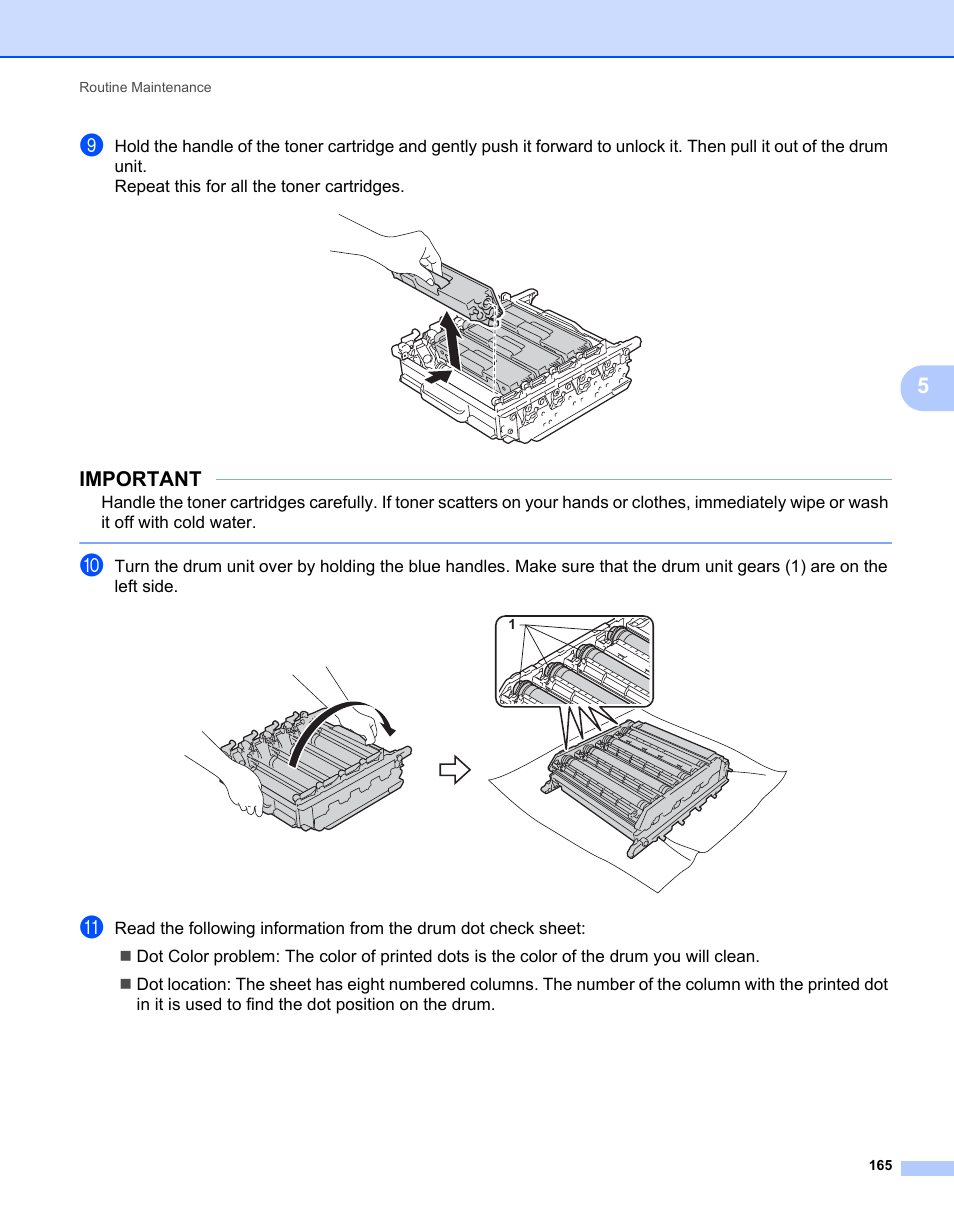 Important | Brother HL-L9200CDWT User Manual | Page 172 / 228