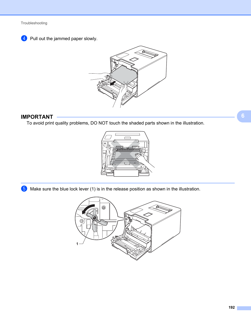 Important | Brother HL-L9200CDWT User Manual | Page 199 / 228