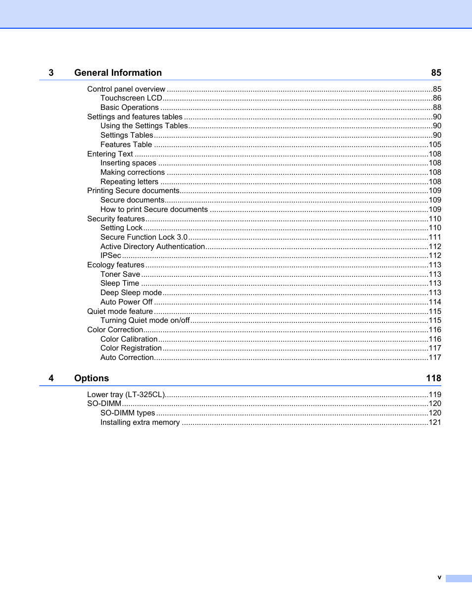 Brother HL-L9200CDWT User Manual | Page 6 / 228