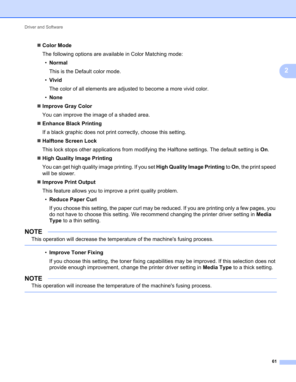 Brother HL-L9200CDWT User Manual | Page 68 / 228