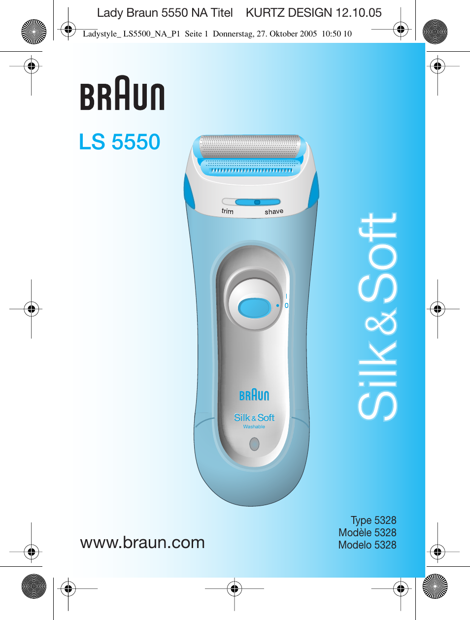 Braun LS 5550 User Manual | 23 pages