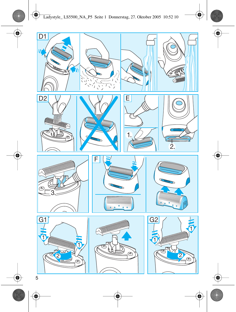 Braun LS 5550 User Manual | Page 4 / 23