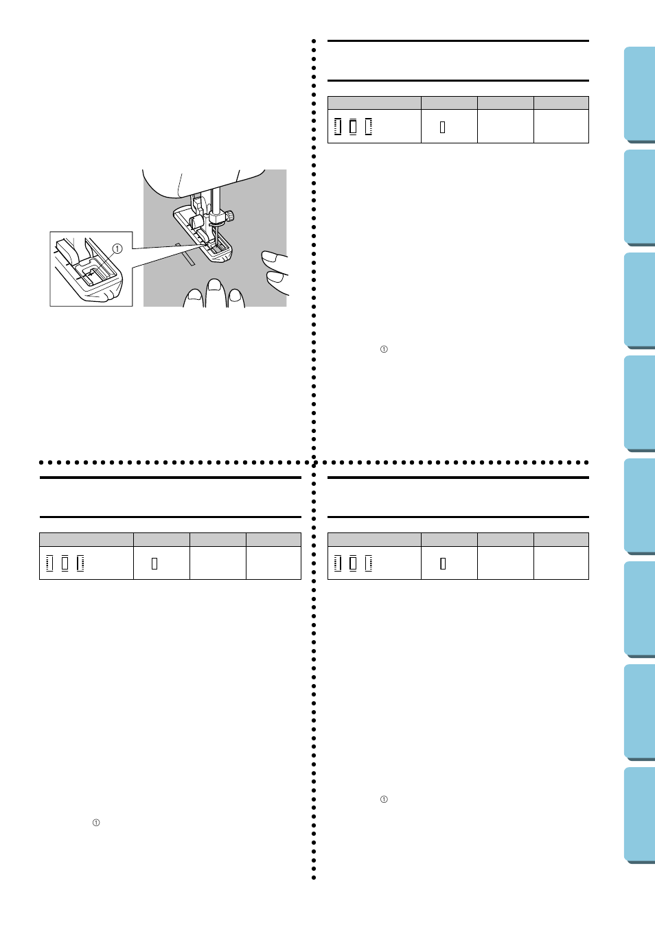 Making a buttonhole (4 step buttonhole) | Brother XL-5130 5232 5340 User Manual | Page 52 / 77