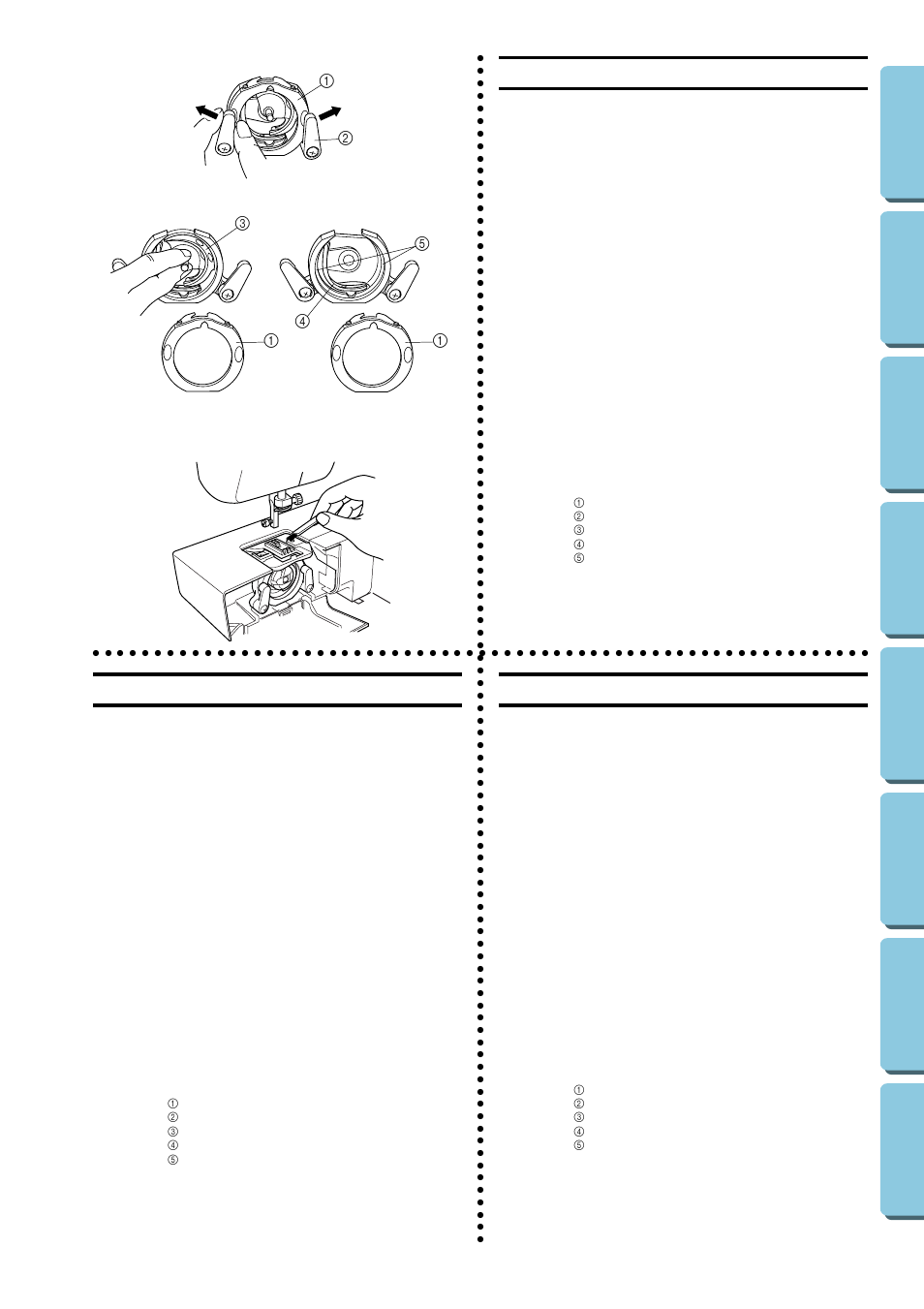 Cleaning, Limpieza, Nettoyage | Brother XL-5130 5232 5340 User Manual | Page 67 / 77