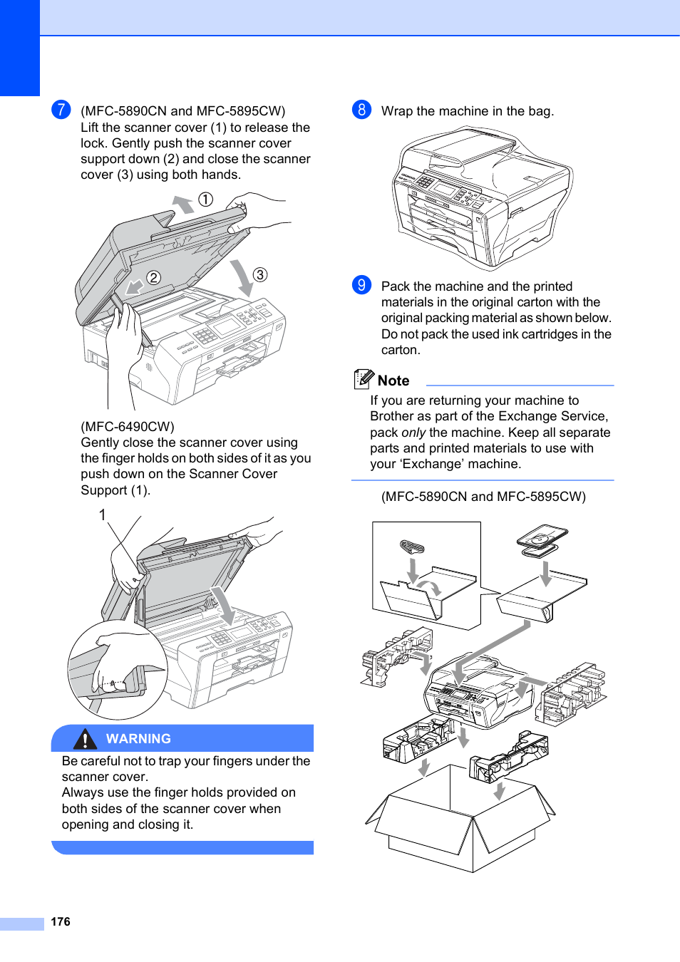 Brother MFC-5895CW User Manual | Page 192 / 247