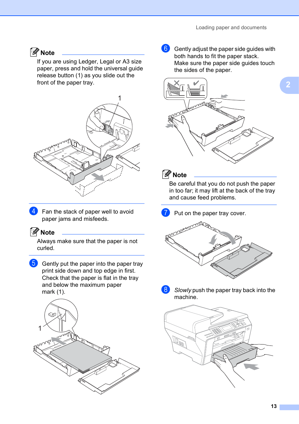 Brother MFC-5895CW User Manual | Page 29 / 247